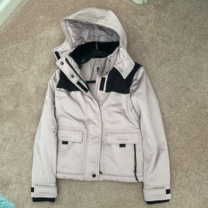 Fleece lined jacket